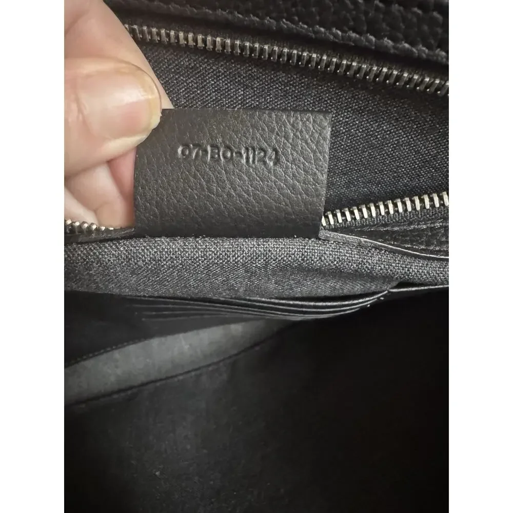 Dior Homme Men’s Leather Portfolio Document Holder Black/Navy – Made in Italy